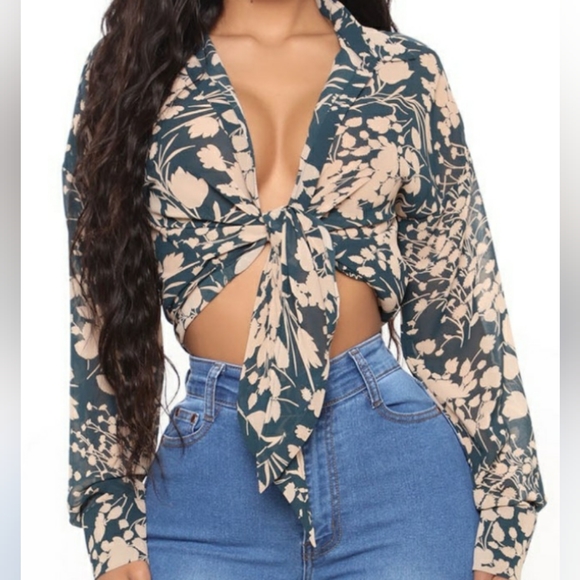 OFF To Toronto GORGEOUS Blouse - Picture 2 of 3